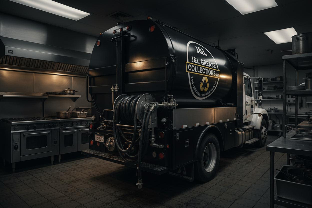 J&L Grease service truck