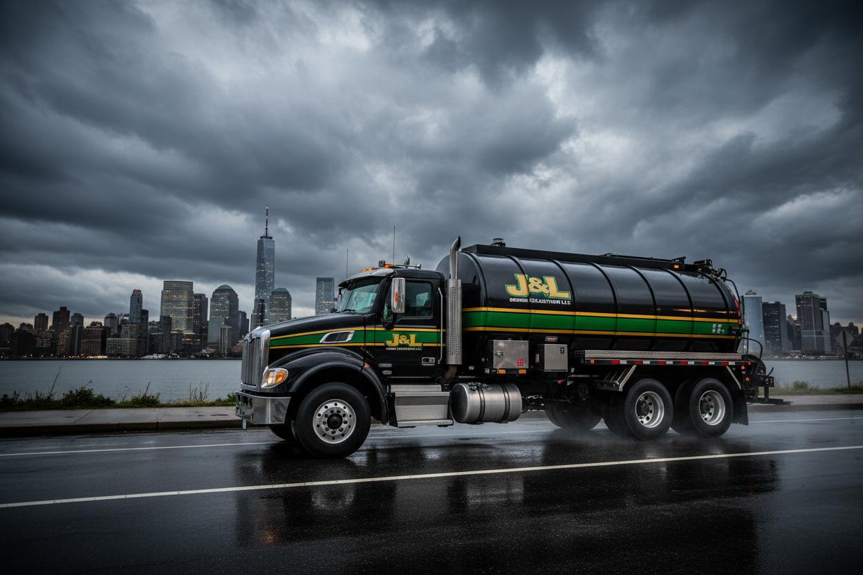 J&L Grease service truck